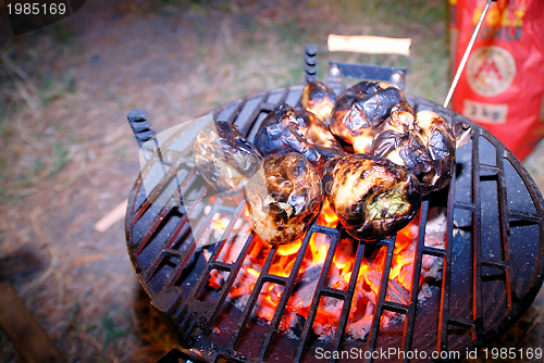 Image of barbecued peppers