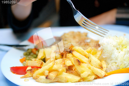 Image of pommes frites 