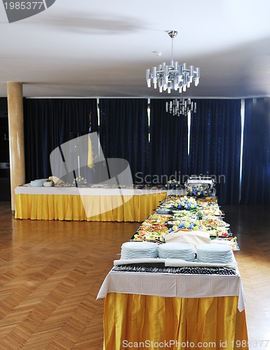 Image of buffet food