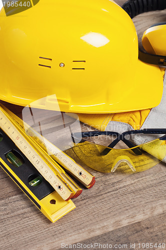 Image of Safety gear kit close up 