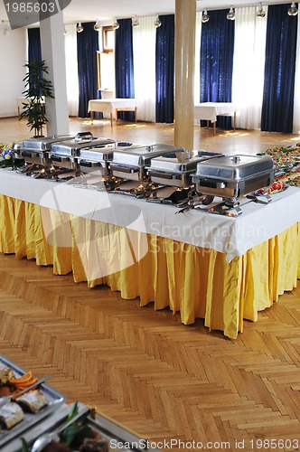 Image of buffet food