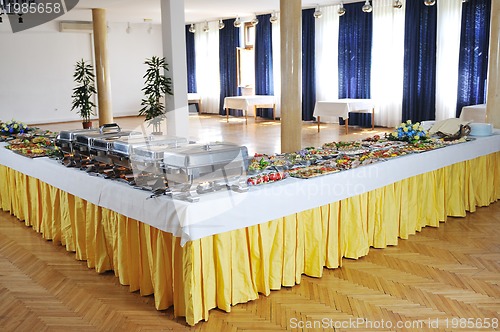 Image of buffet food