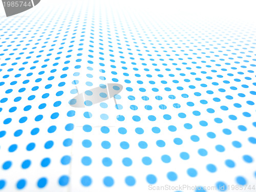 Image of blue dotted background