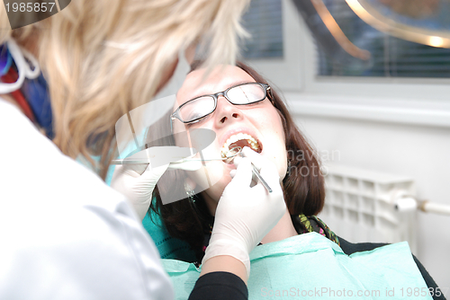 Image of at dentist