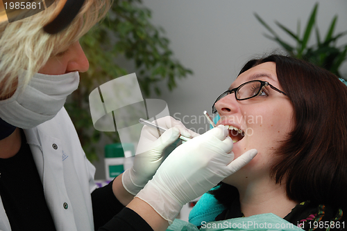 Image of at dentist