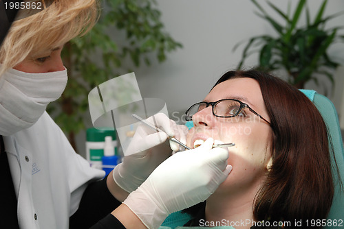 Image of at dentist