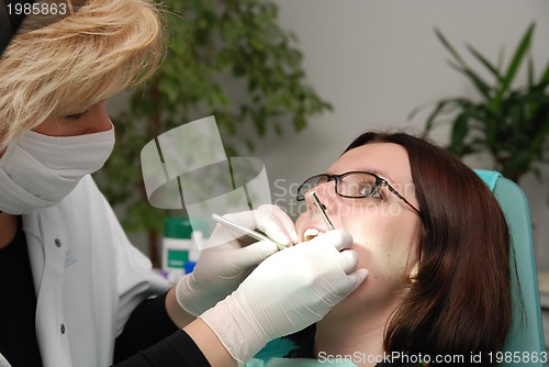 Image of at dentist