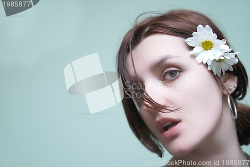 Image of Portrait of a young woman young woman