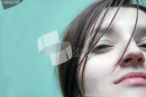 Image of Portrait of a young woman young woman