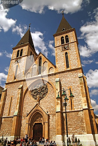 Image of sarajevo cathedral 