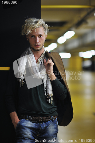 Image of Portrait of an handsome man
