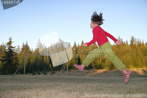 Image of Jumping in to air