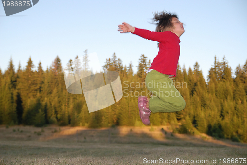 Image of Jumping in to air