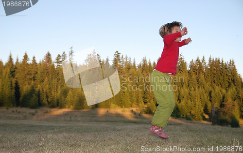 Image of Jumping in to air