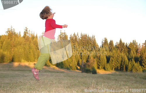 Image of Jumping in to air