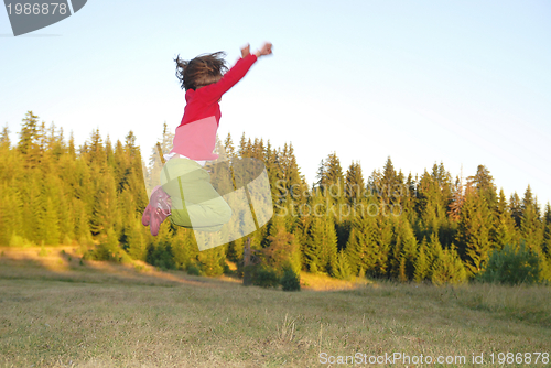 Image of Jumping in to air