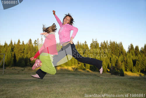 Image of Jumping in to air 