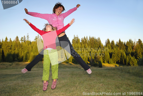 Image of Jumping in to air 