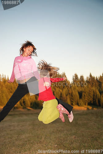 Image of Jumping in to air 