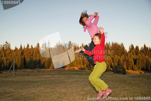 Image of Jumping in to air 