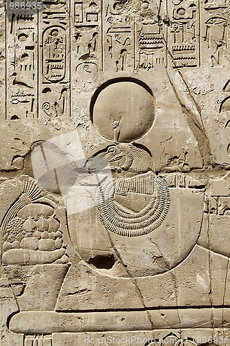 Image of Ancient egypt hieroglyphs