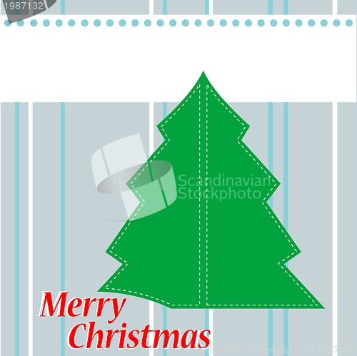 Image of Christmas tree background