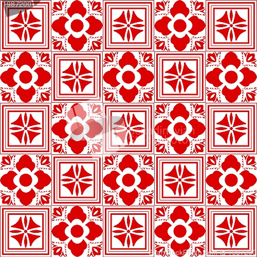Image of seamless floral pattern