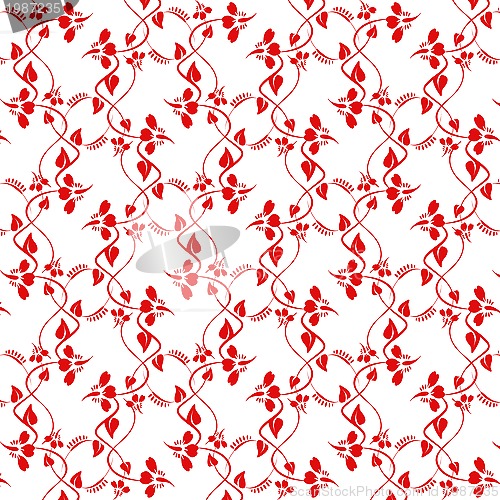 Image of seamless floral pattern