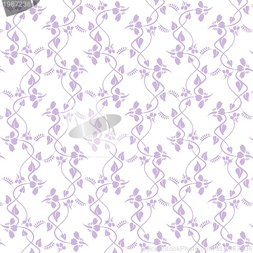 Image of seamless floral pattern