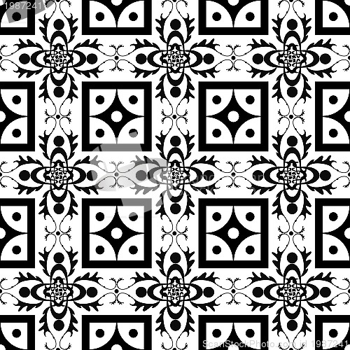 Image of seamless floral pattern