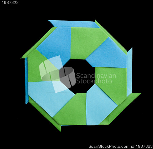 Image of Geometric figure origami