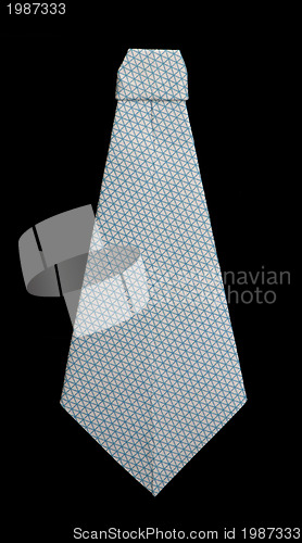 Image of Isolated tie forigami