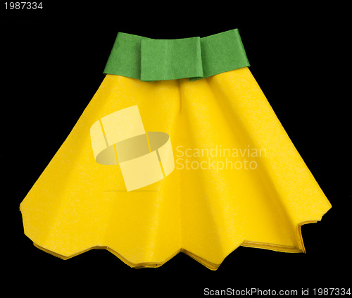 Image of Yellow skirt 