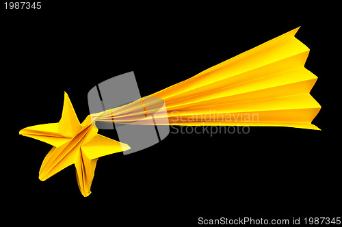 Image of Christmas falling star