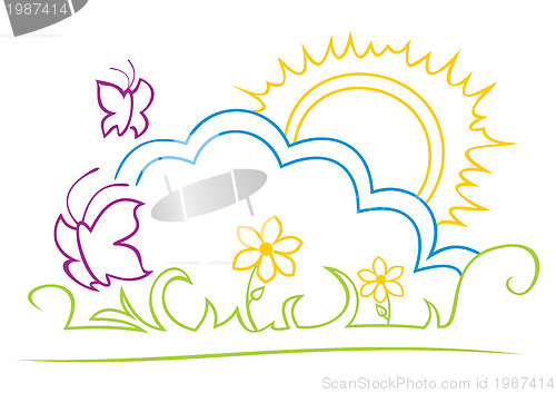 Image of Sunny illustration