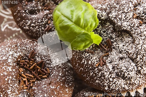 Image of Homemade chocolate muffins