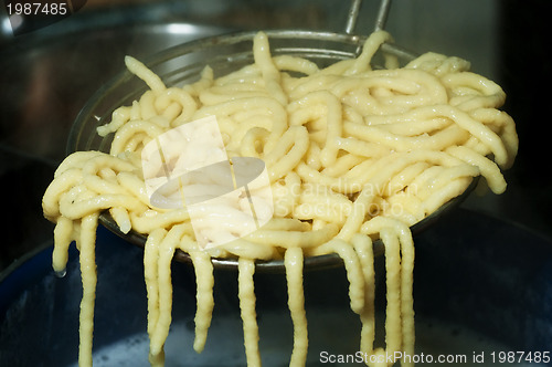 Image of German noodle called "Spaetzle"