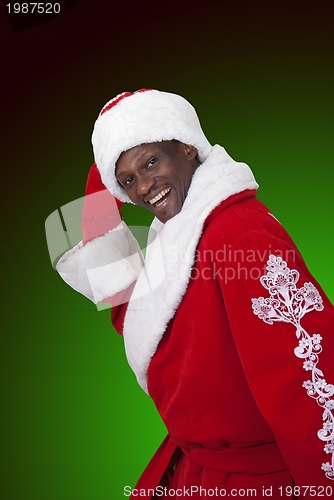 Image of black santa