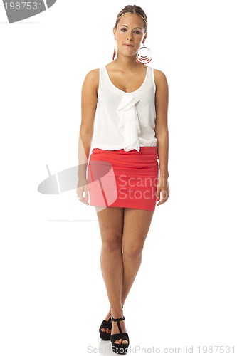 Image of real young beautiful woman