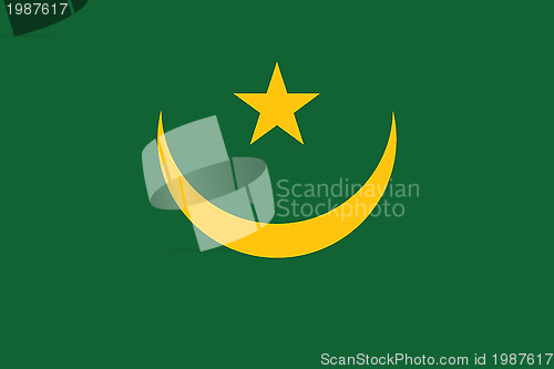 Image of Flag of Mauritania 