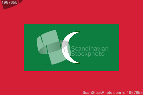 Image of Flag of Maldives