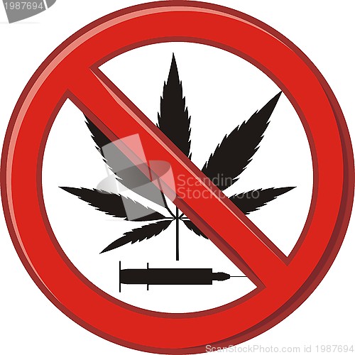 Image of Warning prohibiting drug