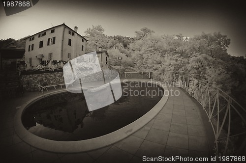 Image of Infrared Picture of a Agriturismo in Tuscany