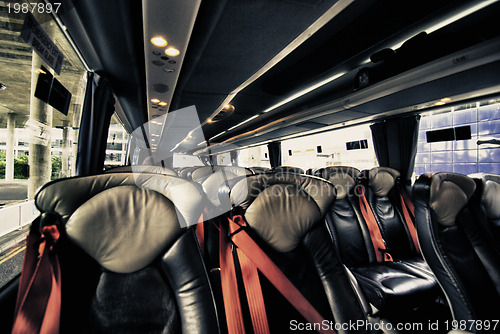 Image of Bus Interior, England