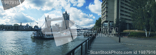 Image of St Katharine Docks in London near Tower Bridge