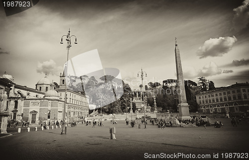 Image of Piazza del Popolo, Rome, Italy