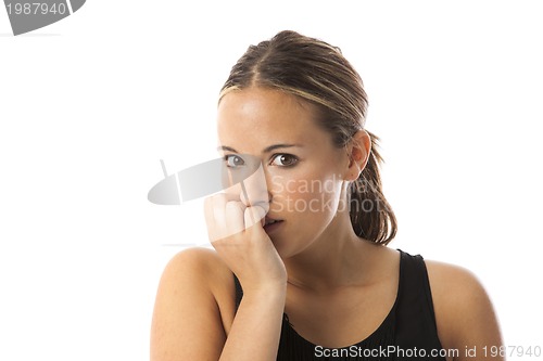 Image of real young beautiful woman