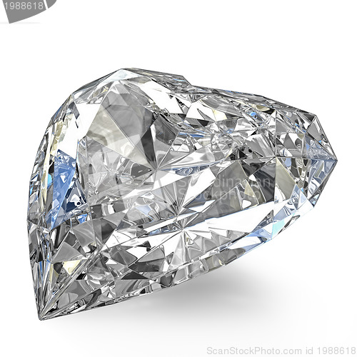 Image of Heart shaped diamond