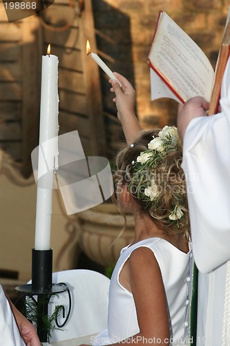 Image of lighting the candles