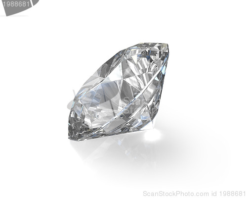 Image of Round, old european cut diamond